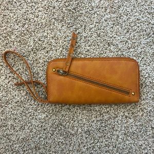 NWOT Free People Distressed Vegan Wallet